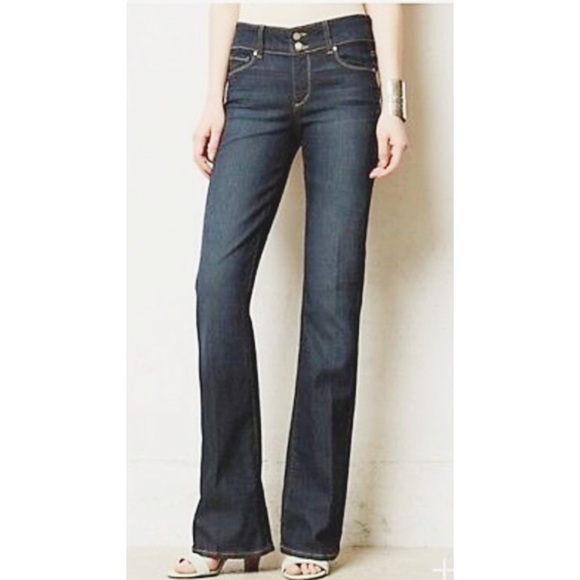 ANTHROPOLOGIE PAIGE Hidden Hills Bootcut Jeans - Picture 1 of 8